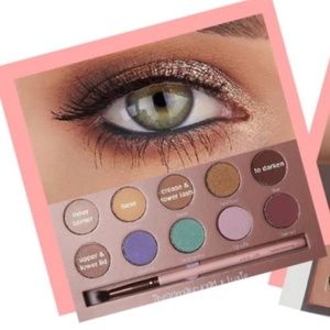 New Luxie eyeshadow palette I heart makeup art